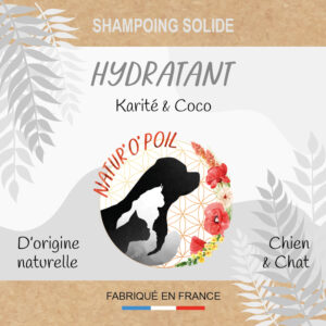 Shampoing solide hydratant